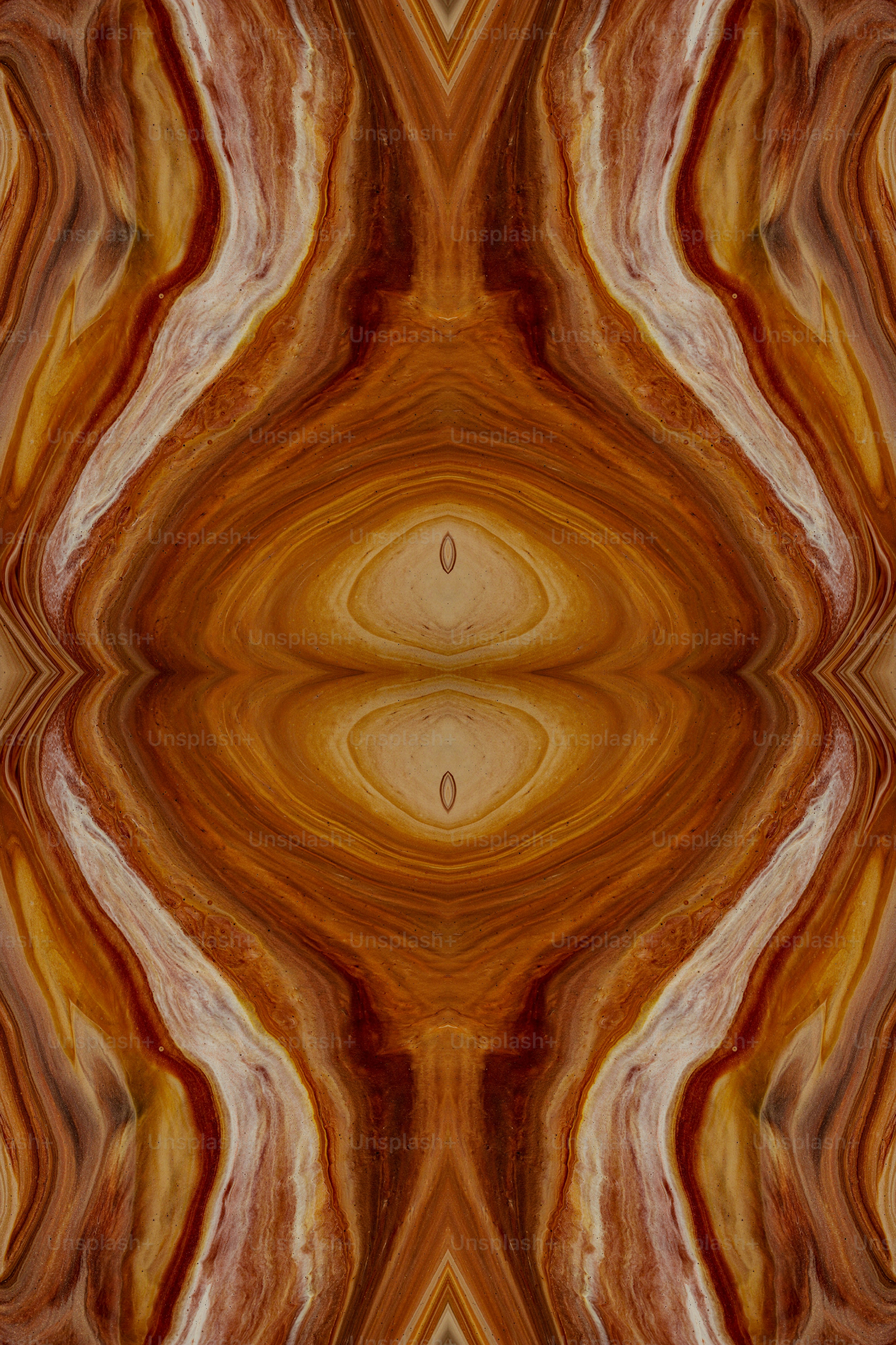 An abstract image of an orange and brown pattern photo Pattern Image