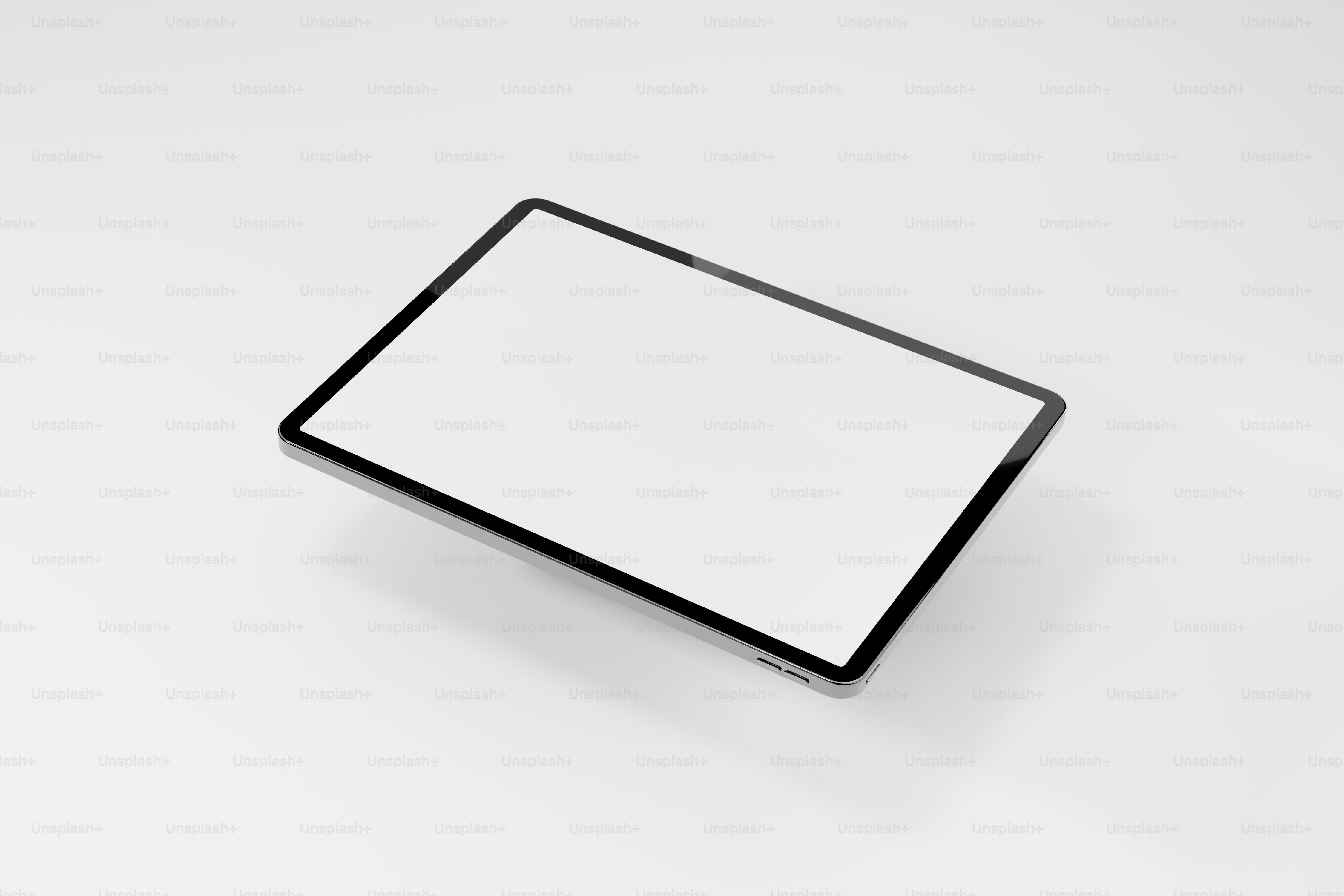 A square object with a white square on top of it photo Ipad Image on