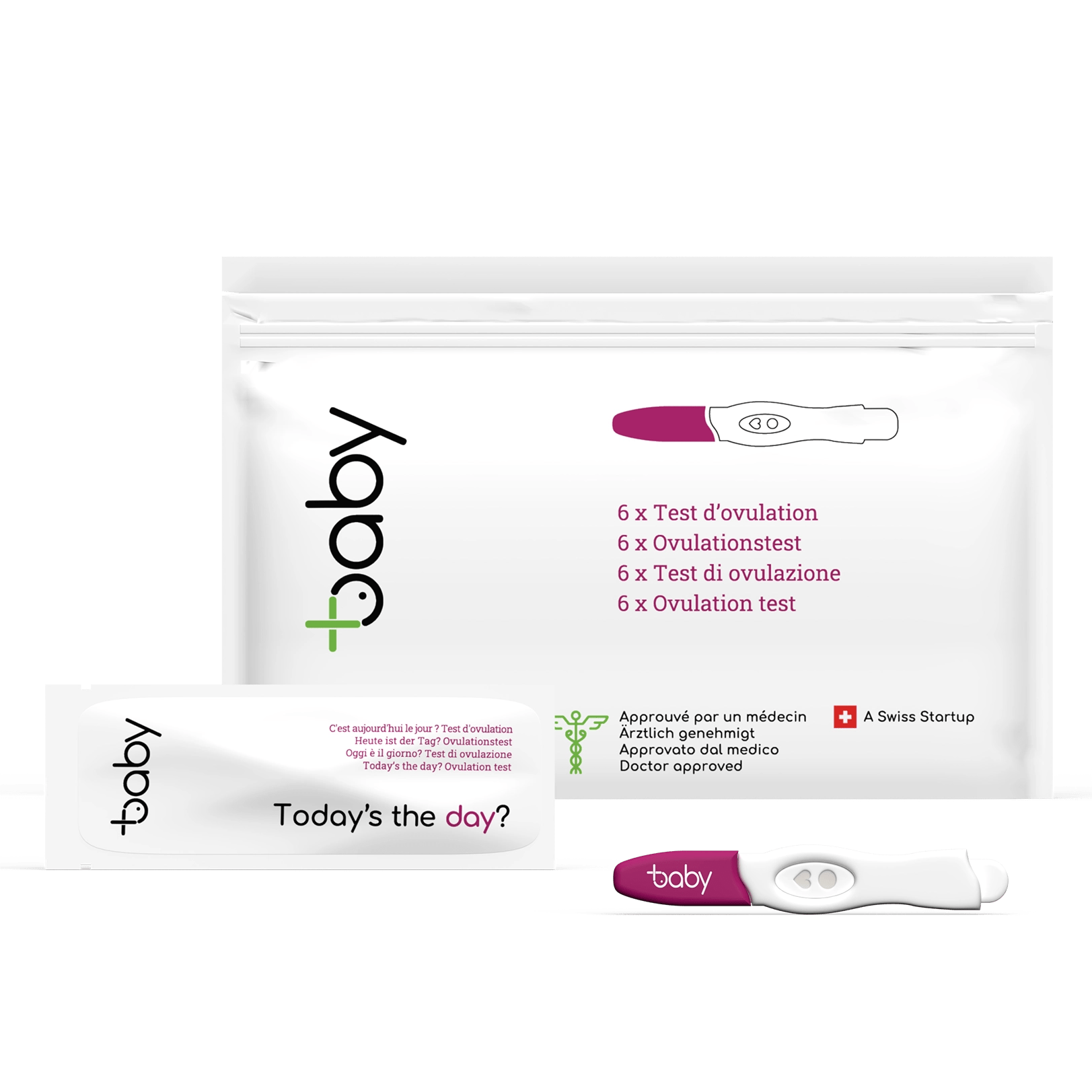 Tests d'ovulation en ligne Plusbaby