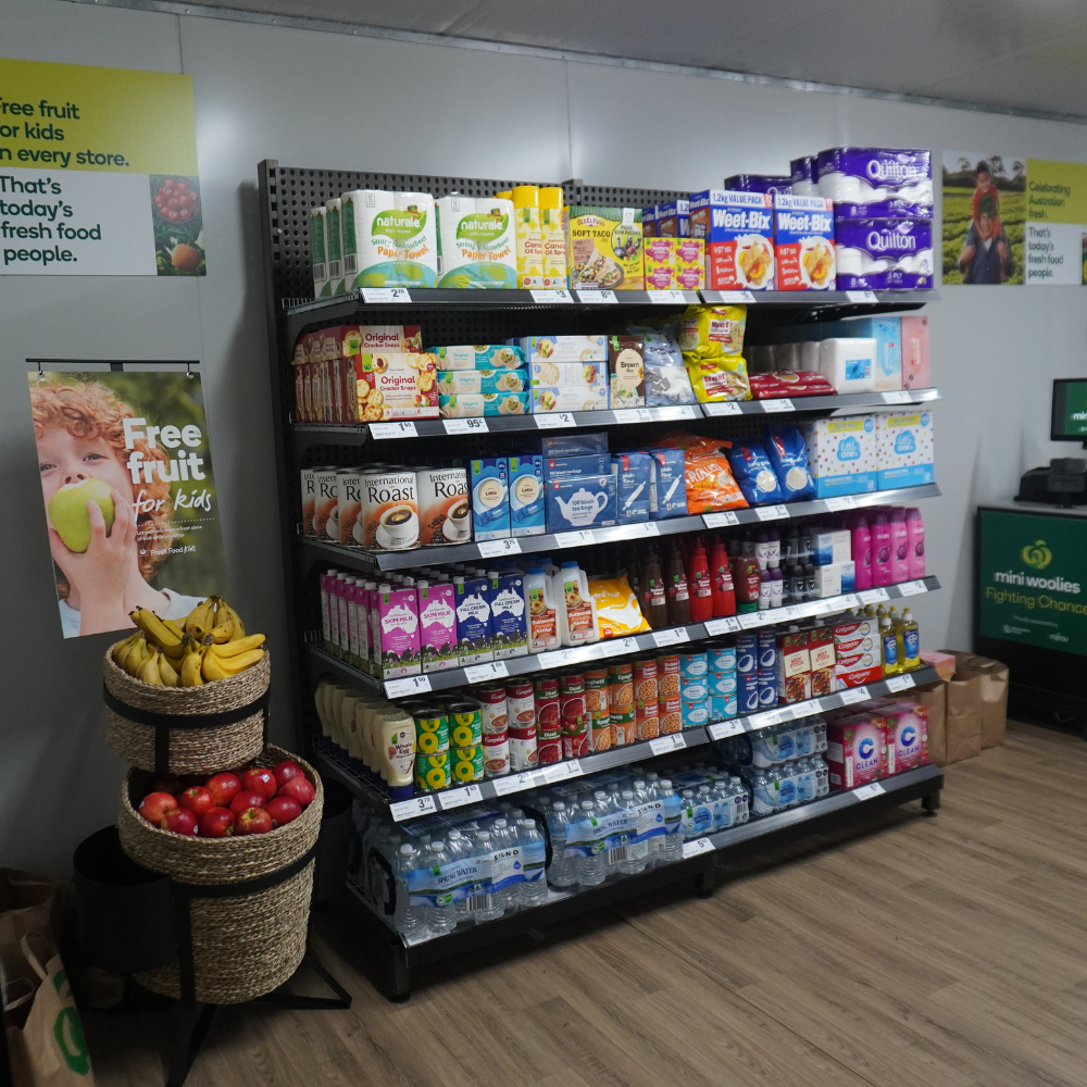 Woolworths and Fighting Chance launch mini supermarket experience Plus