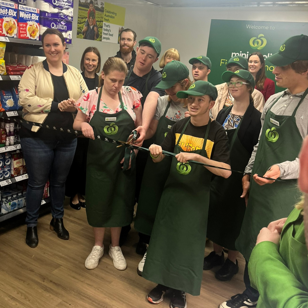 Woolworths and Fighting Chance launch mini supermarket experience Plus