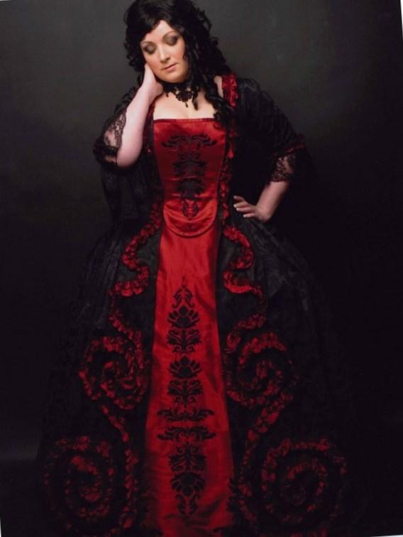 Plus size masquerade dress PlusLook.eu Collection