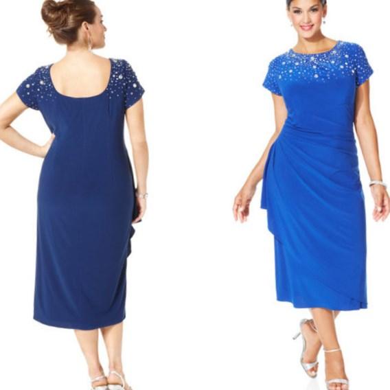 Plus size short evening dresses PlusLook.eu Collection