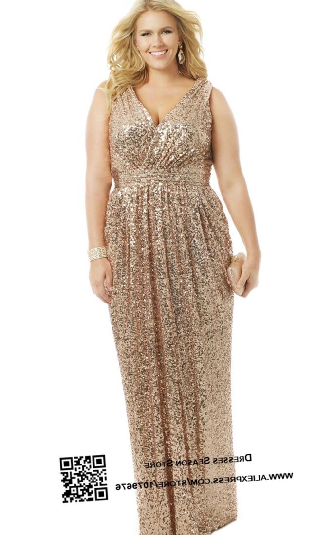 Plus size sequin cocktail dresses PlusLook.eu Collection
