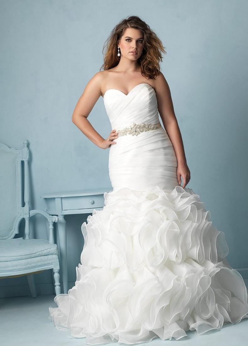 Wedding dresses for plus size woman PlusLook.eu Collection