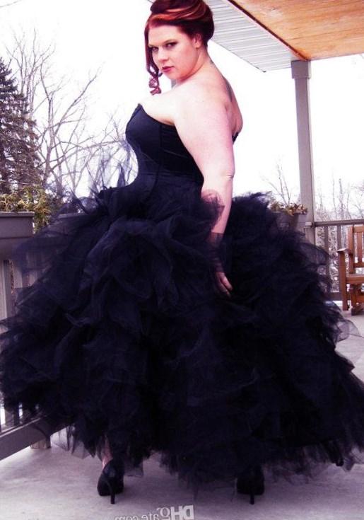 Plus size gothic prom dresses PlusLook.eu Collection