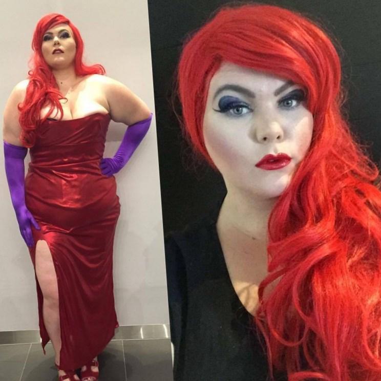 Jessica rabbit dress plus size PlusLook.eu Collection