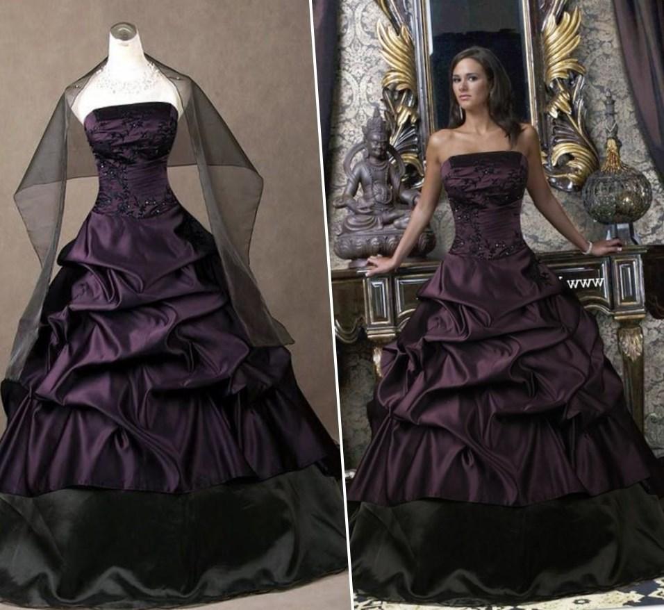 Plus size gothic prom dresses PlusLook.eu Collection