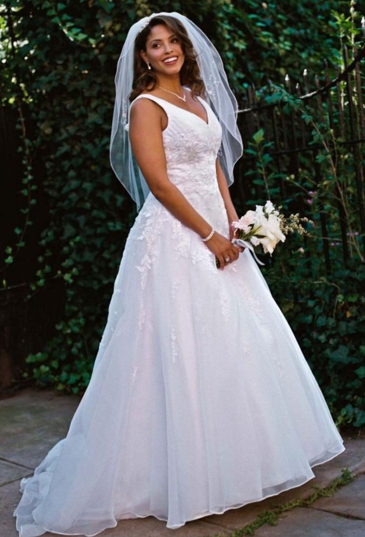 David bridal plus size wedding dresses PlusLook.eu Collection