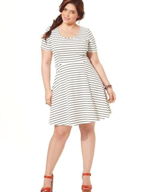 Junior plus size dress