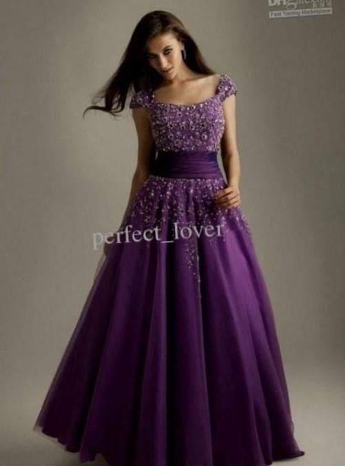 Purple plus size prom dresses PlusLook.eu Collection