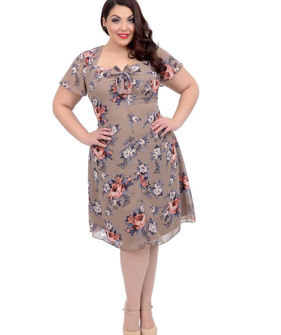 1940S plus size dresses PlusLook.eu Collection