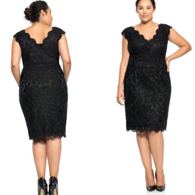 Semi formal dresses for plus size women PlusLook.eu Collection