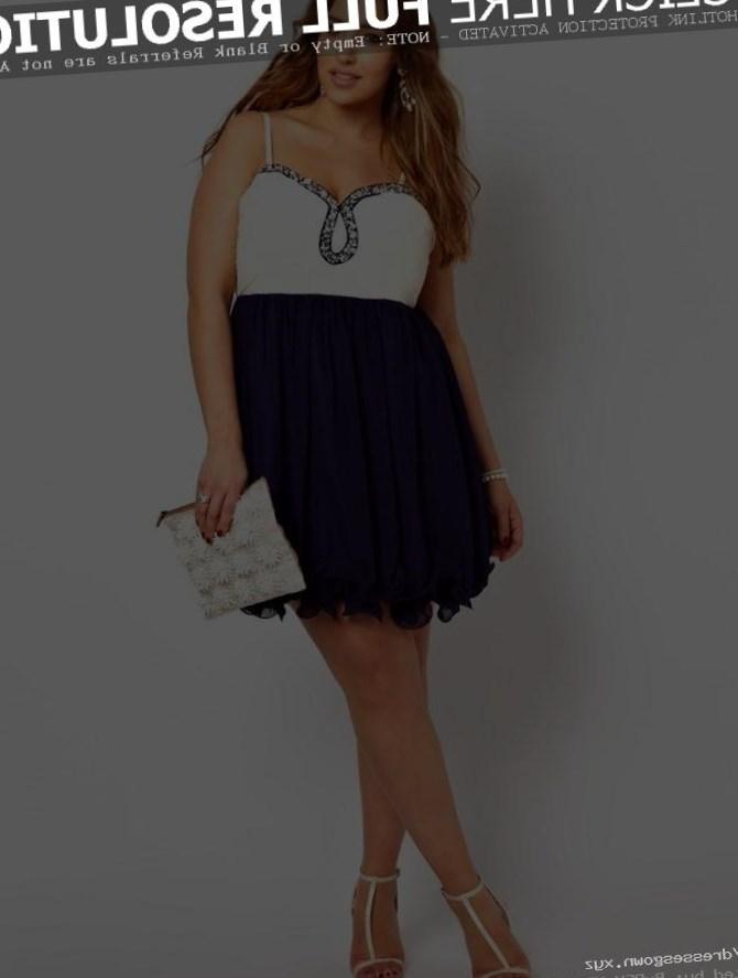 Semi formal dresses plus size juniors PlusLook.eu Collection