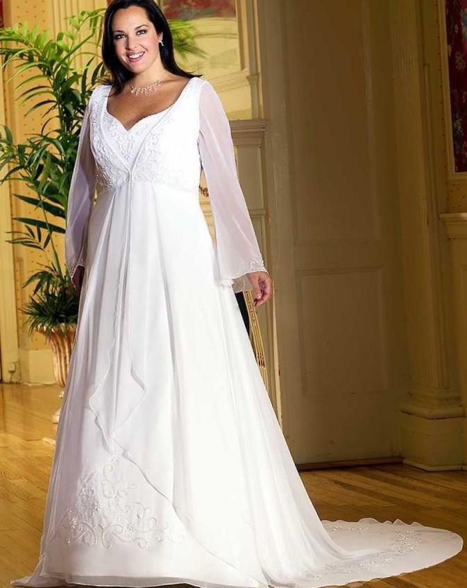 Plus size medieval wedding dresses PlusLook.eu Collection