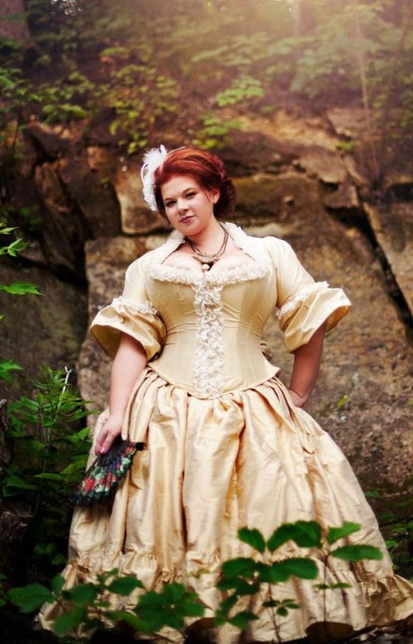 Plus size victorian dress PlusLook.eu Collection