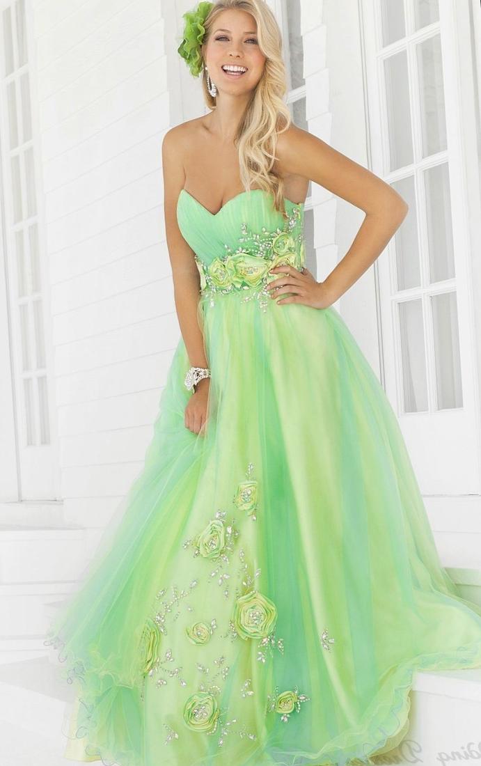 Green plus size prom dresses PlusLook.eu Collection