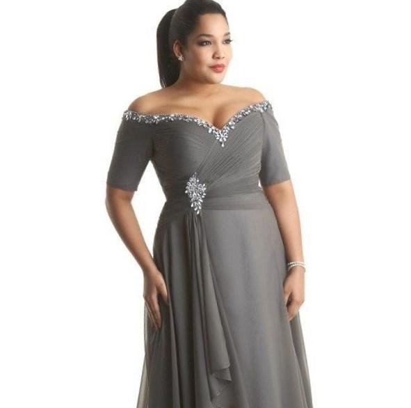 Plus size short evening dresses PlusLook.eu Collection