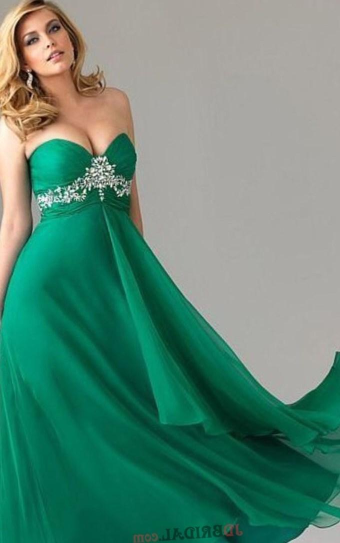 Green plus size prom dresses PlusLook.eu Collection