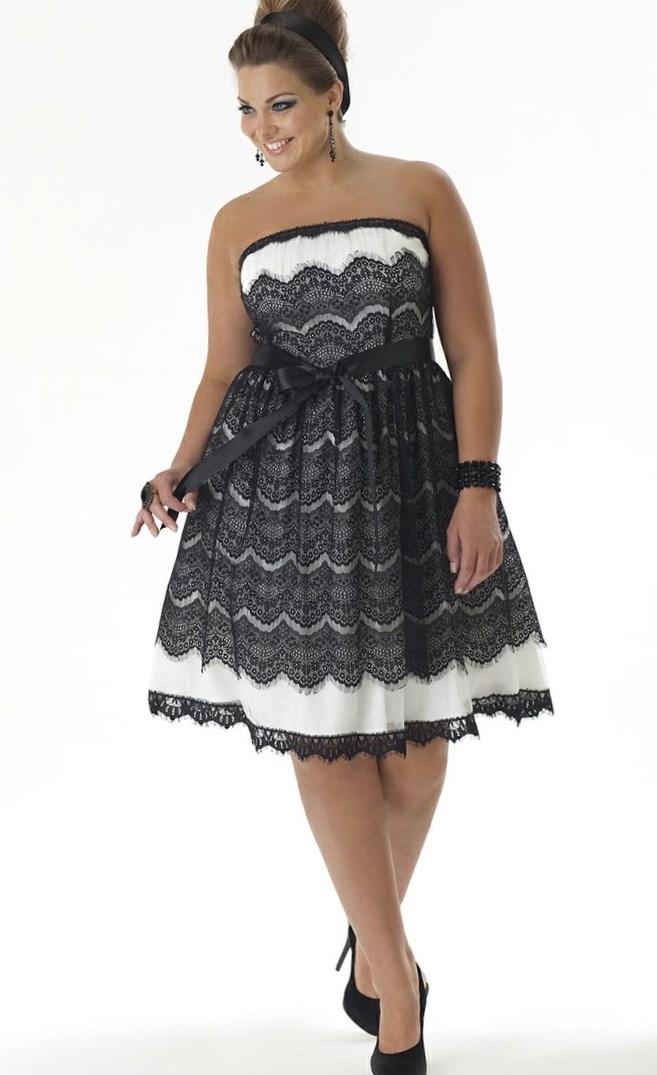 Cute plus size party dresses PlusLook.eu Collection
