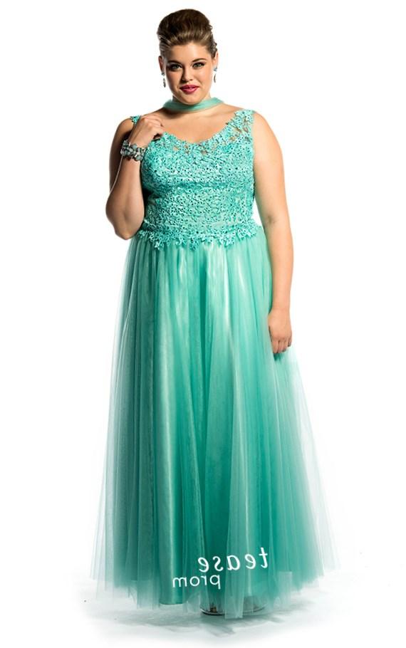 Green plus size prom dresses PlusLook.eu Collection