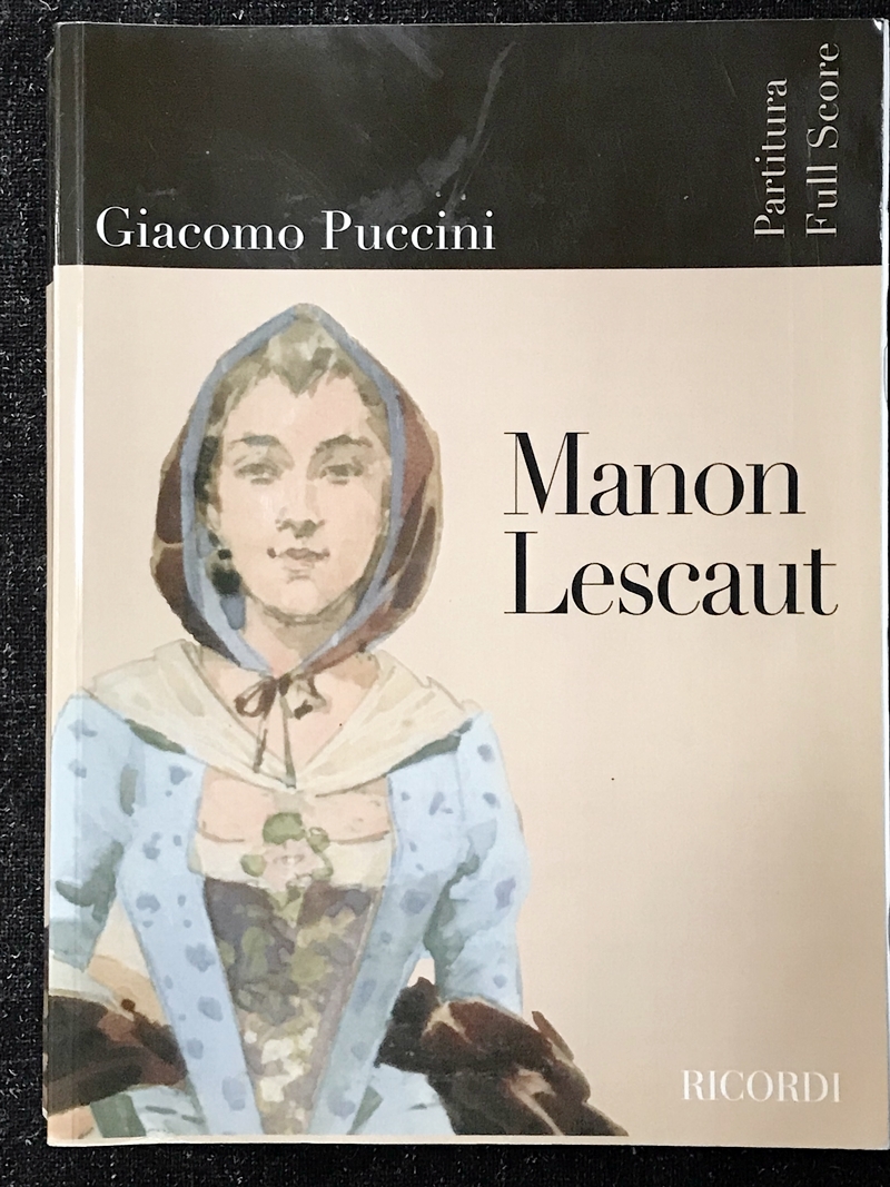プッチーニ マノン・レスコー puccini manon lescaut 輸入楽譜/洋書/歌劇/歌曲/声楽/オペラ/ヴォーカルスコア