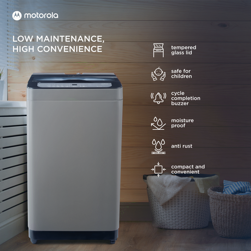 Motorola Smart Washing Machines PLUSONE