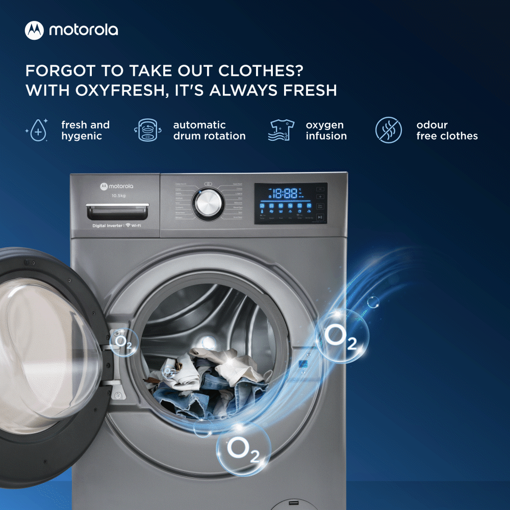 Motorola Smart Washing Machines PLUSONE