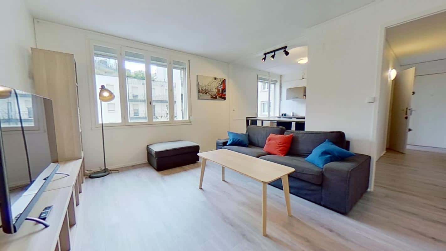 Location T3 Meublé 131 Avenue Berthelot Lyon 69007 56 m2 Plusse