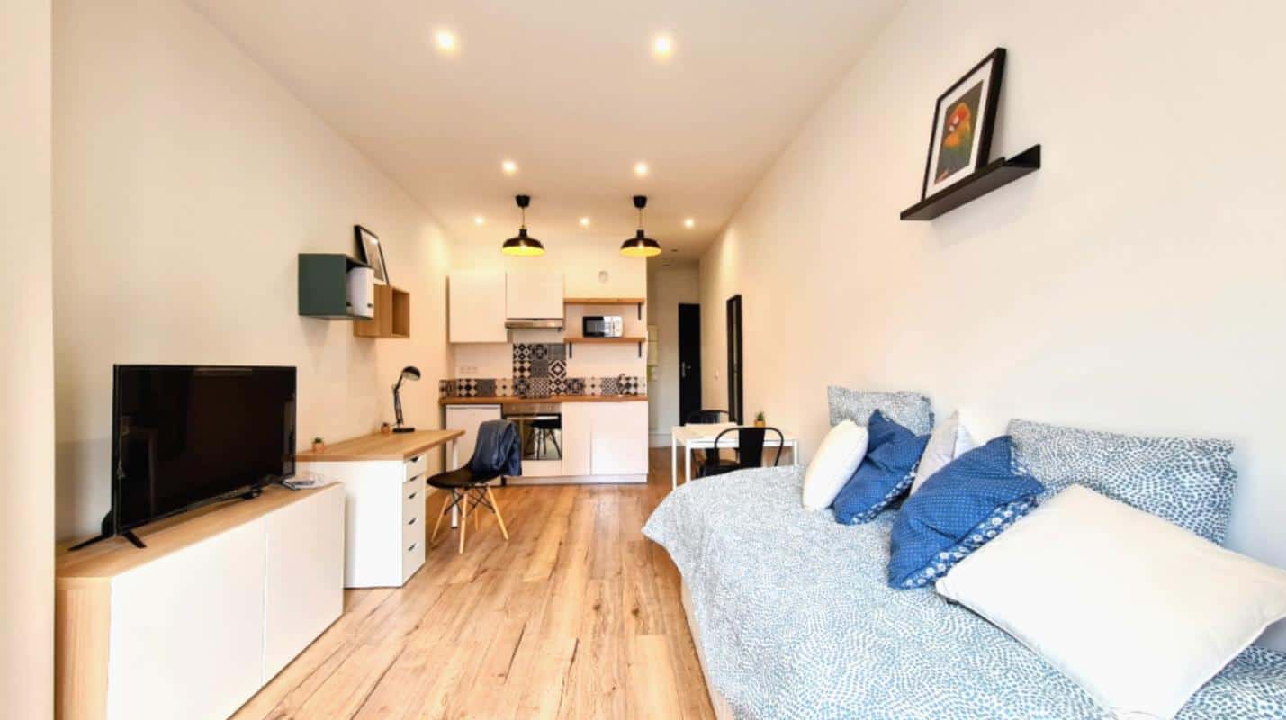 Location 5 Avenue Roger Salengro Villeurbanne 69100 T1 Meublé 590 €CC Plusse