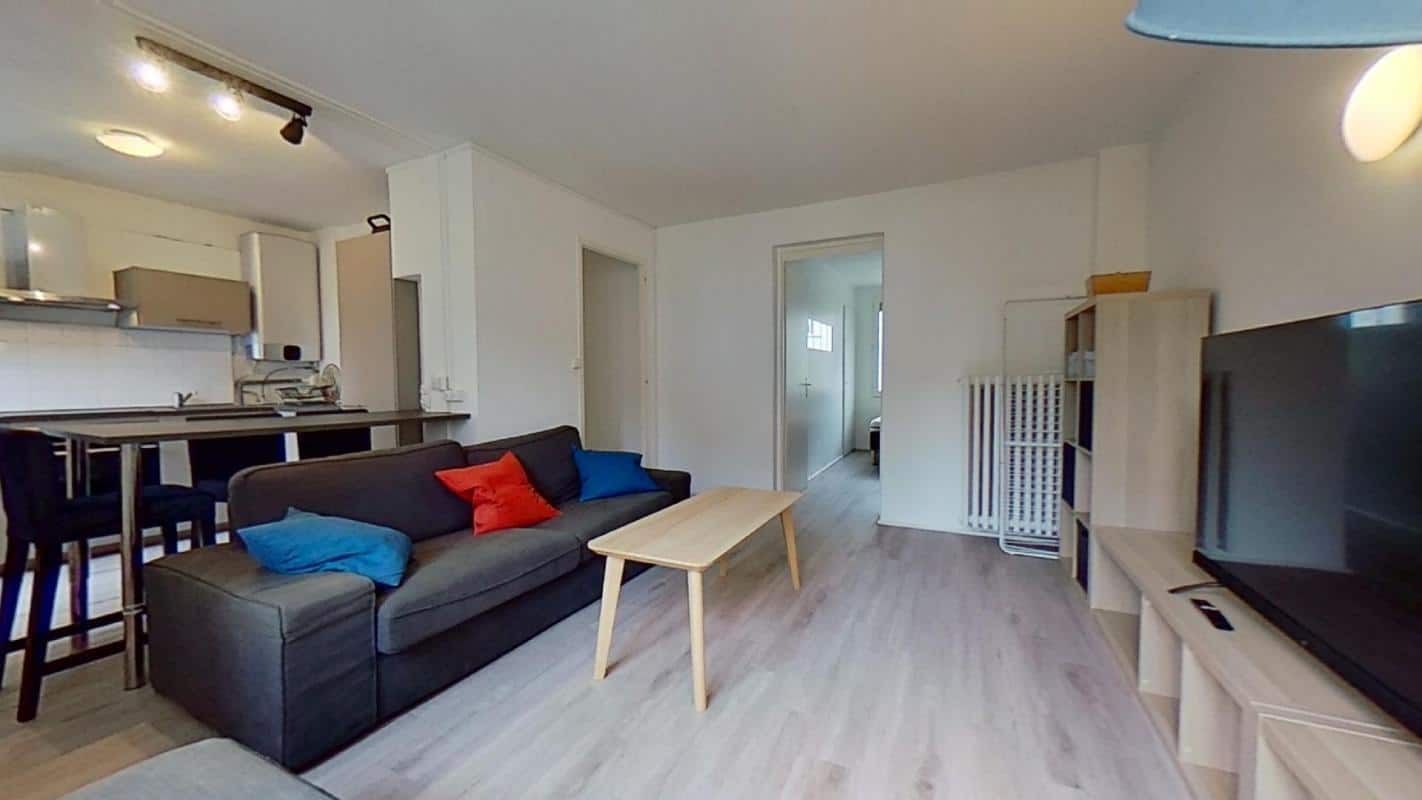 Location T3 Meublé 131 Avenue Berthelot Lyon 69007 56 m2 Plusse