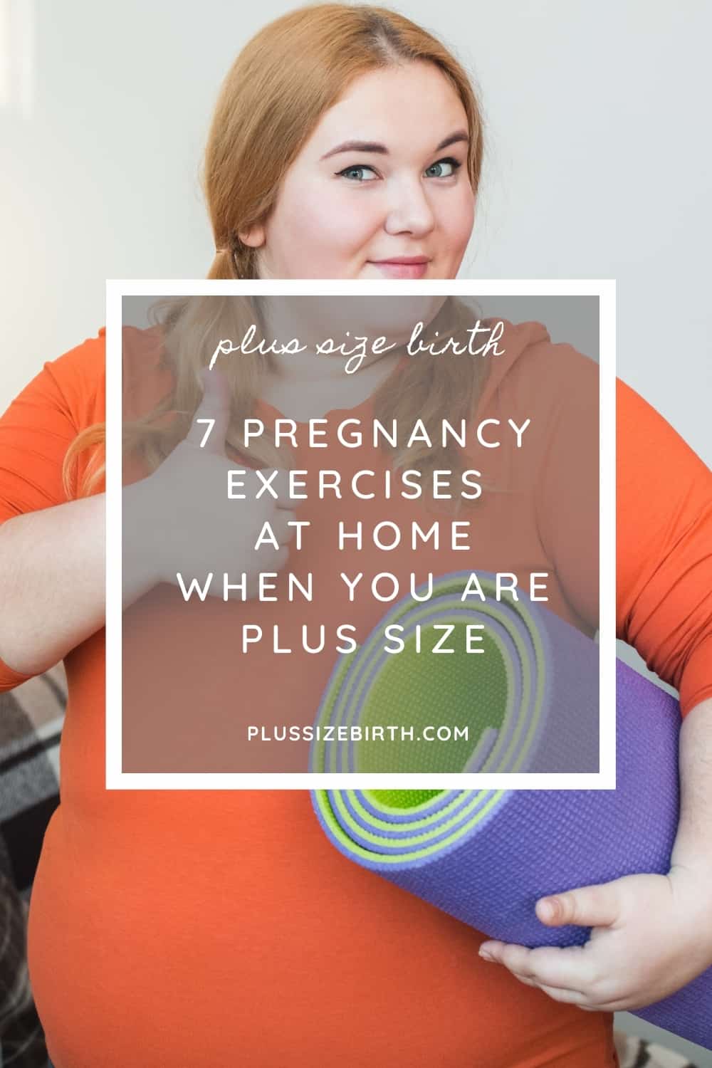 7 Pregnancy Exercises At Home When You Are Plus Size Plus Size Birth