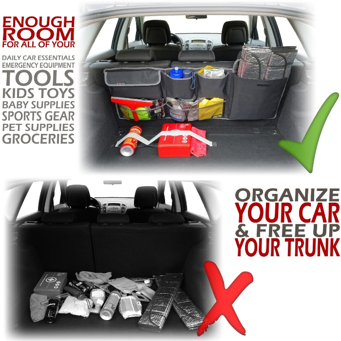 The best Trunk Organizer for SUVs & Minivans PlusXpres