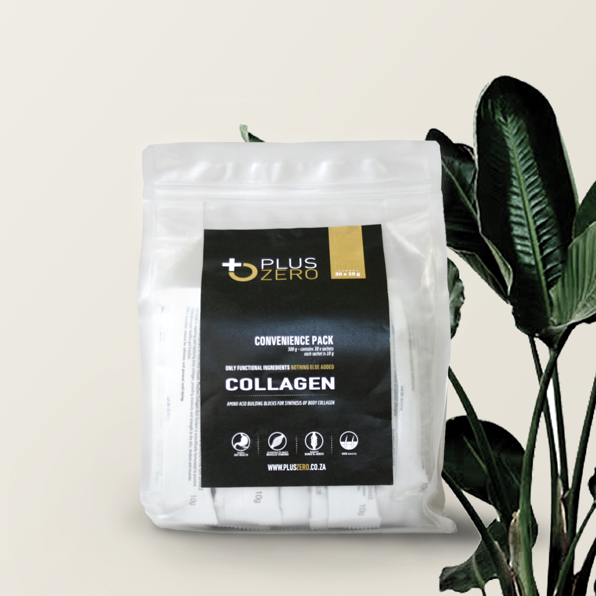 Collagen Convenience Pack; 30 x 10g Sachets Pluszero Collagen