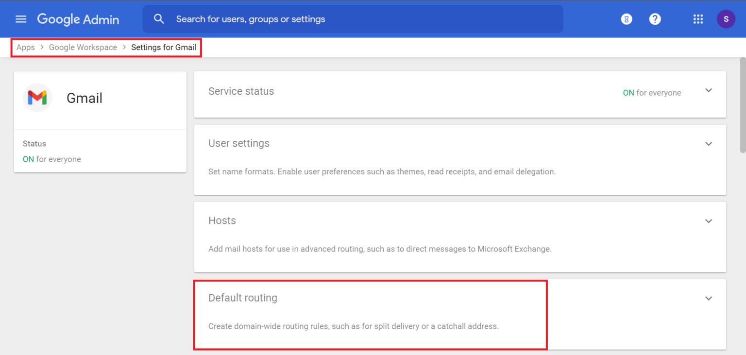 Setting a Catch all Email for Google Workspace Pluto7