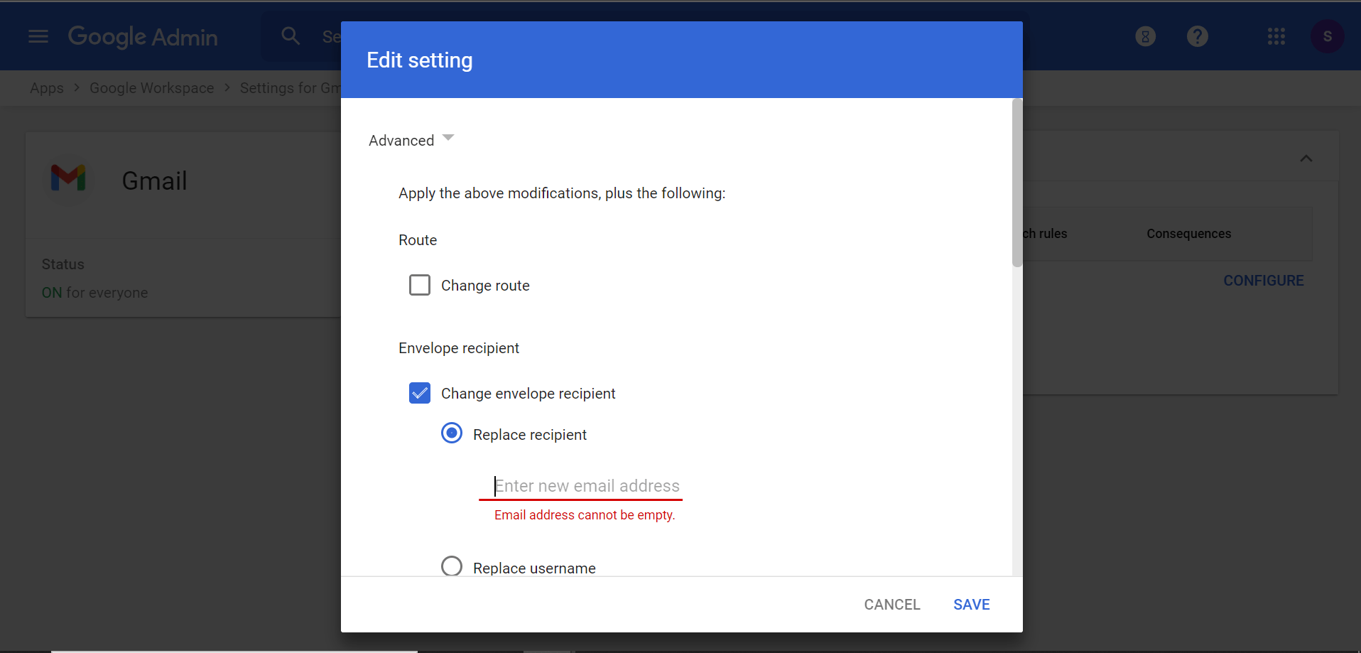 Setting a Catch all Email for Google Workspace Pluto7