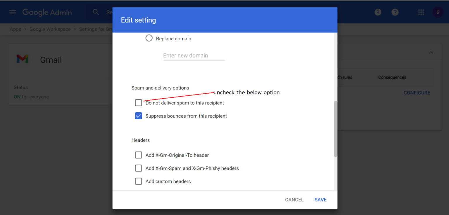 Setting a Catch all Email for Google Workspace Pluto7