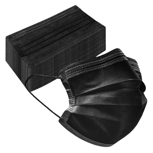 Buy Black Disposable Face Mask Plymot
