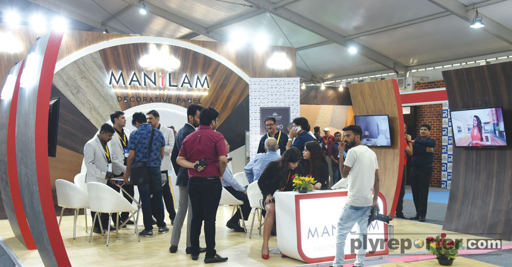 Manilam Showcased Its new Laminate Collection at IIR 2019