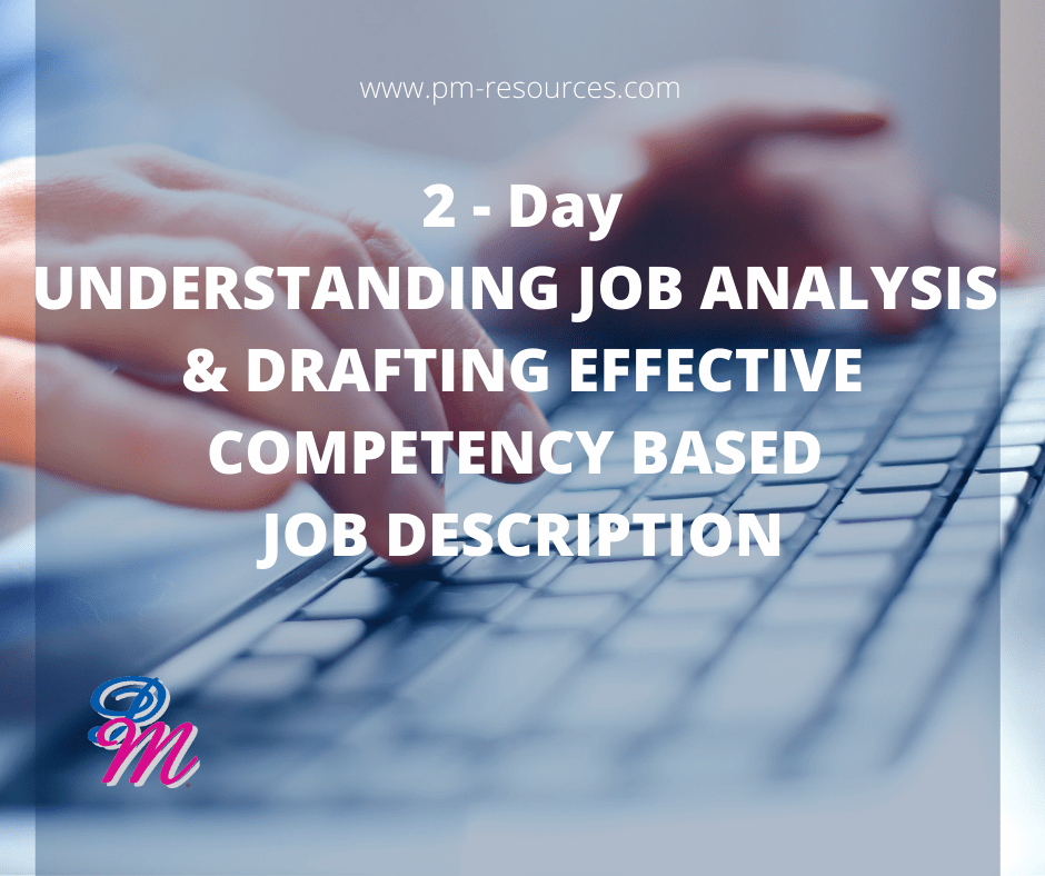 Understanding Job Analysis & Drafting Effective Competency Based Job