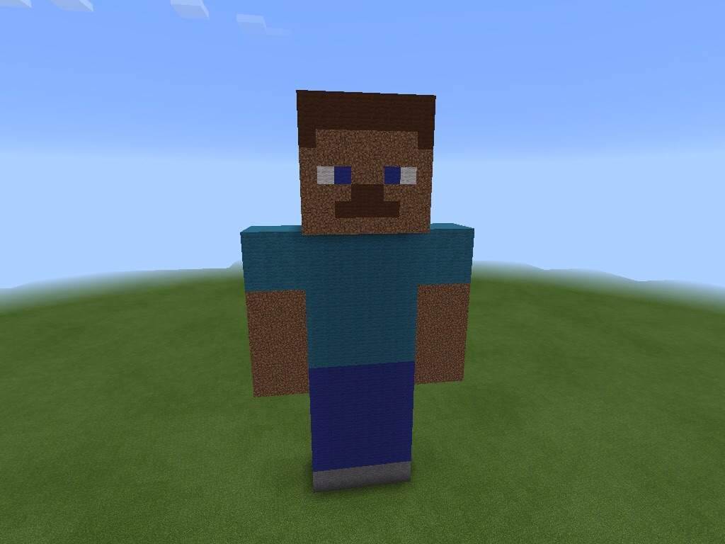 Statue of Steve (Default Skin) Minecraft Amino