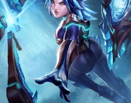 When you're playing against frost blade irelia League Of Legends