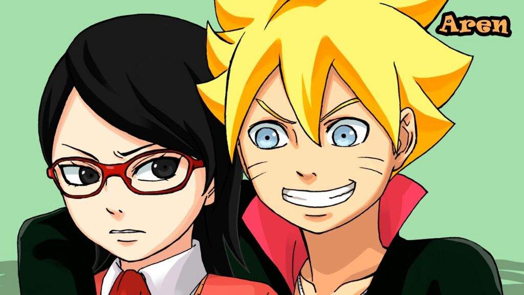 Boruto vs Sarada! Who would win Anime Amino