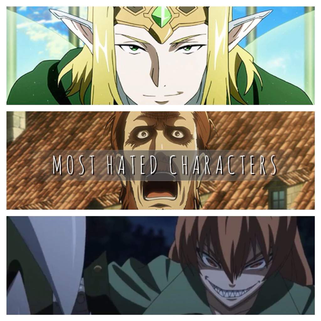 3 MOST HATED CHARACTERS! Anime Amino