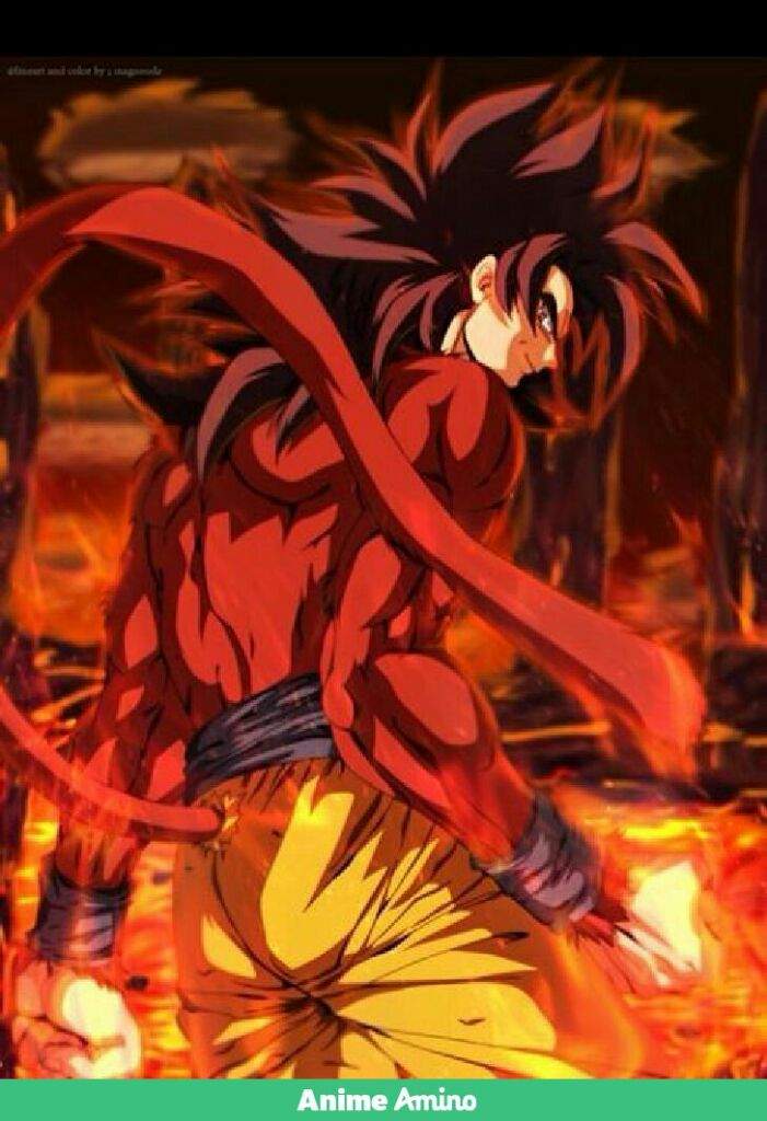 GokuSuper Saiyen God vs Goku ssj4 Anime Amino