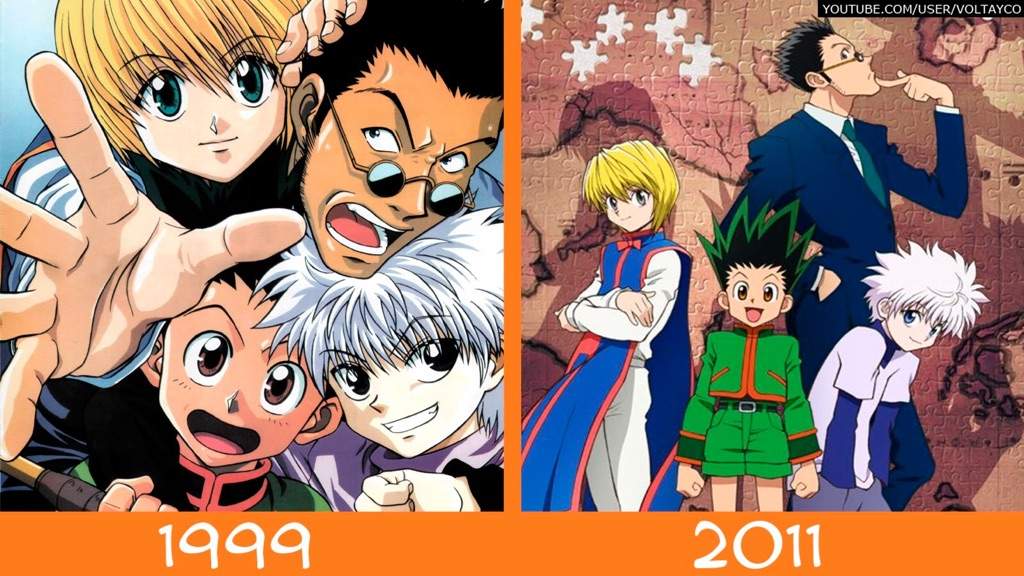 hunter x hunter 1999 Vs hunter x hunter 2011 Anime Amino