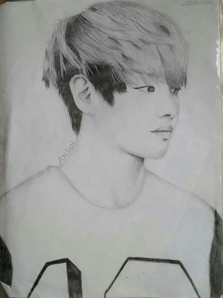 BTS Kim Taehyung Drawing ARMY's Amino