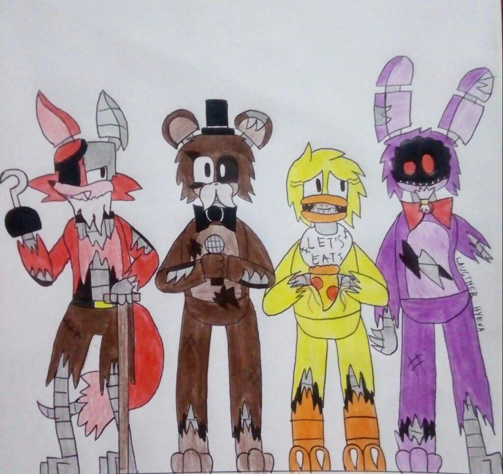 Old animatronics Five Nights at Freddys PT/BR Amino