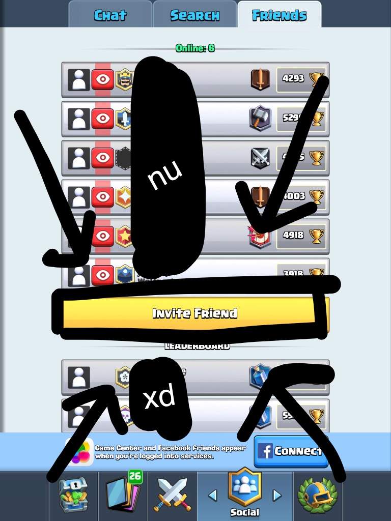 How To Send/Accept Friend Links Clash Royale Amino