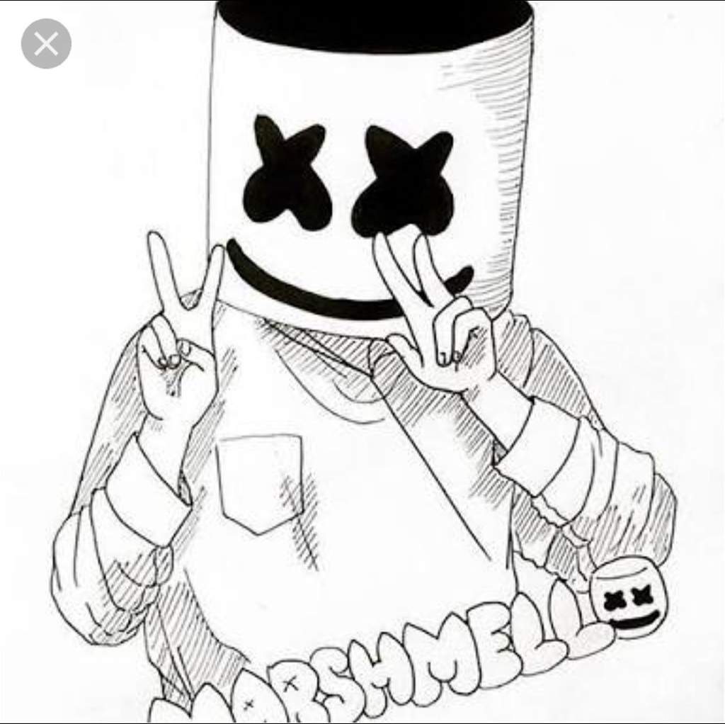 Mi dibujo! Marshmello♡ Amino Mi dibujo! Marshmello♡ Amino